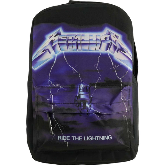 Metallica Ride The Lightning Classic Rucksack Backpack Front