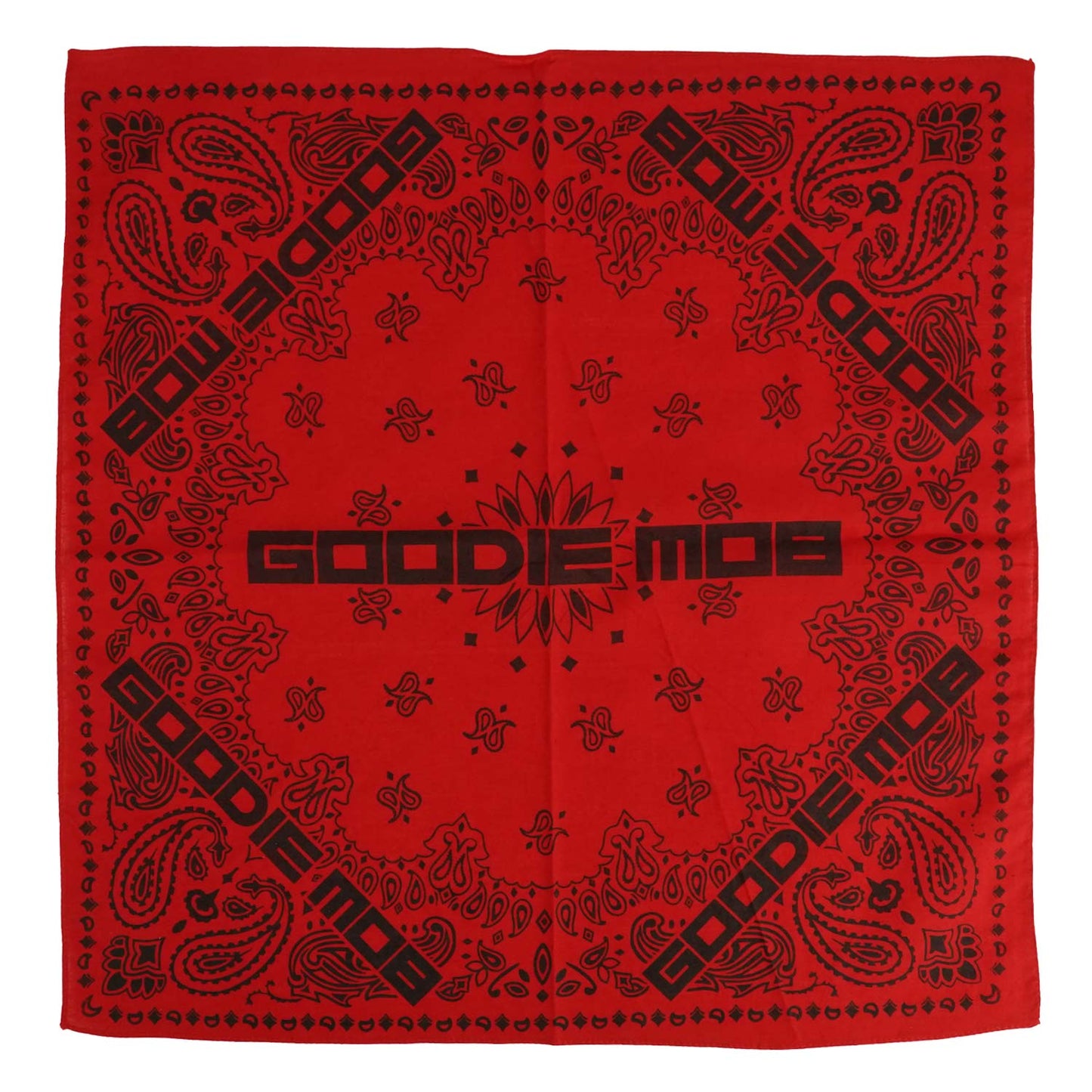 Goodie Mob Black Logo Bandana Front
