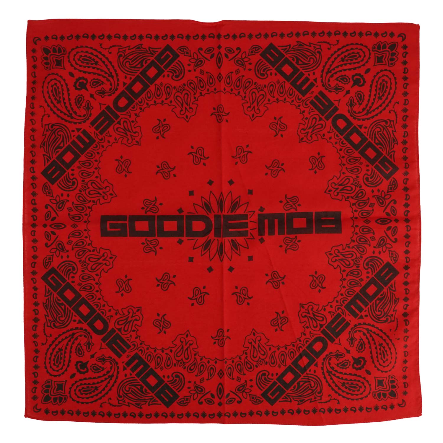 Goodie Mob Black Logo Bandana Front