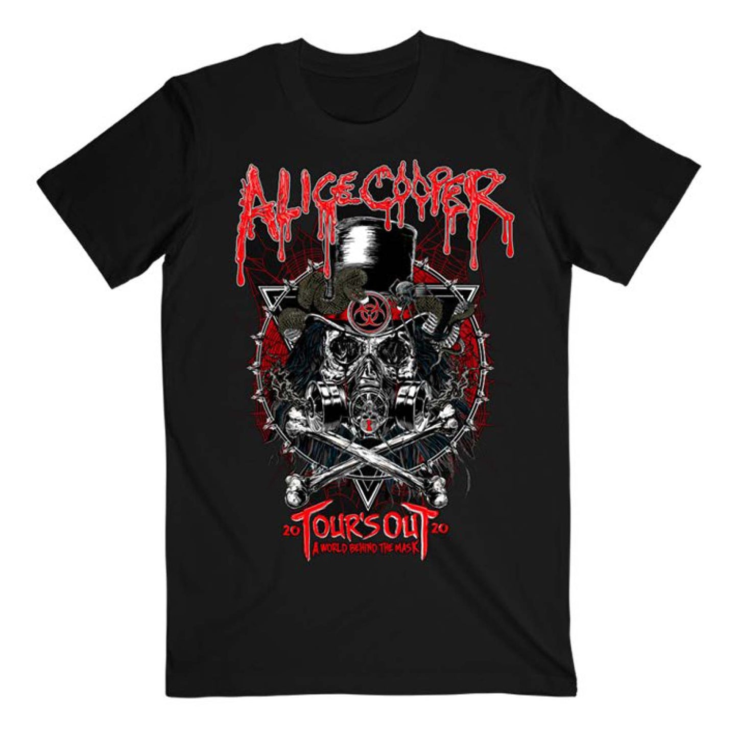 Alice Cooper Tours Out (Rockabilia Exclusive) T-shirt Front