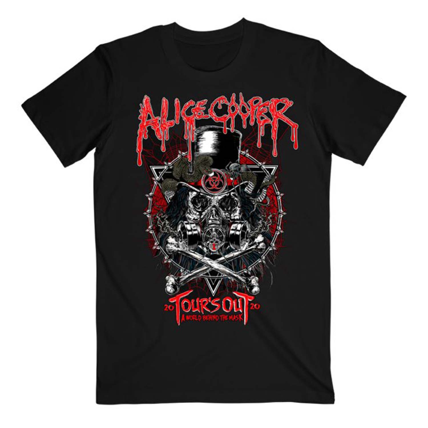 Alice Cooper Tours Out (Rockabilia Exclusive) T-shirt Front