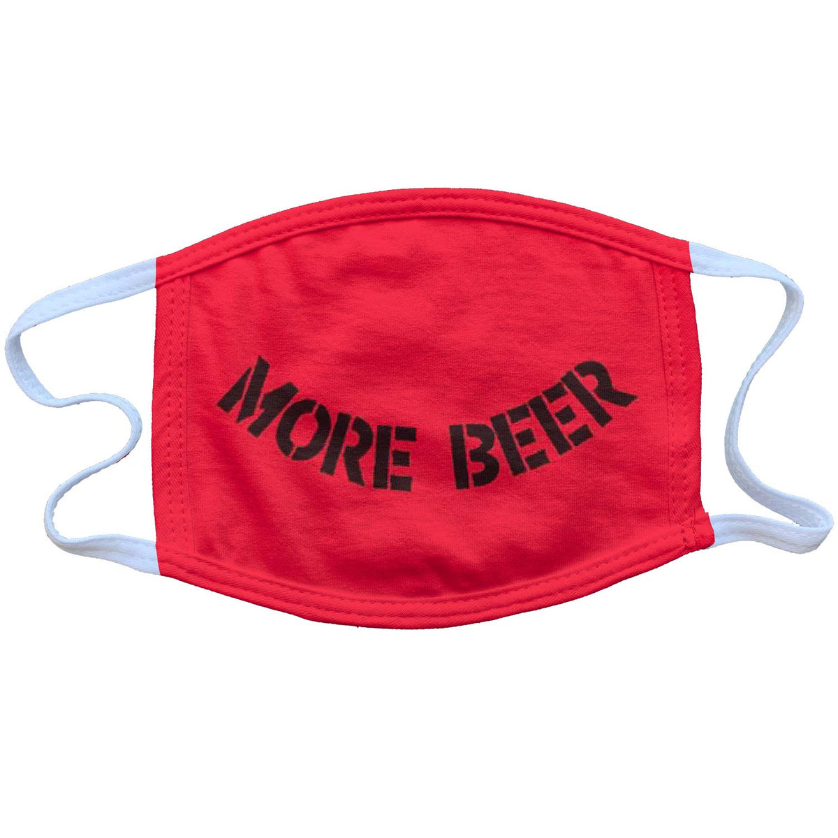 Fear More Beer (Rockabilia Exclusive) Face Mask Front