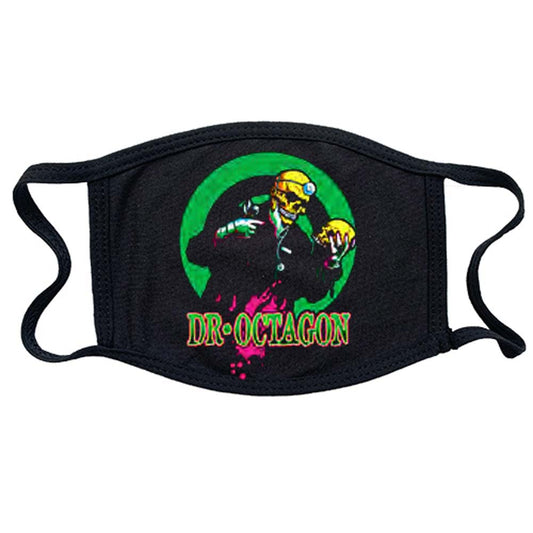 Dr. Octagon With Skull Face Mask Front