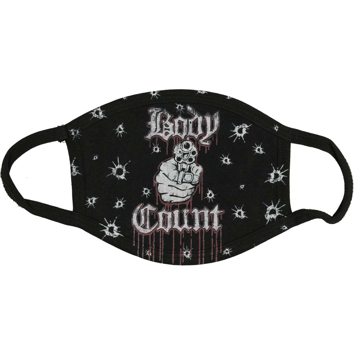 Body Count Talk Shit Get Shot Face Mask Front