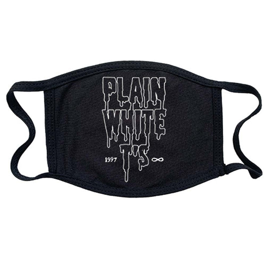 Plain White Ts Drips Face Mask Front