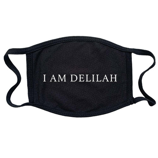 Plain White Ts I Am Delilah Face Mask Front