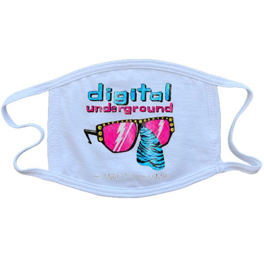 Digital Underground Nose Distressed Face Mask Front