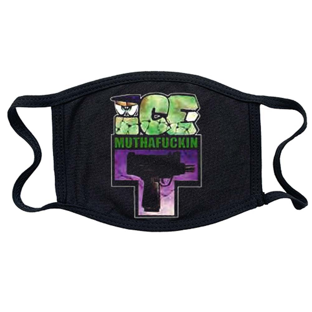 Ice T Uzi Face Mask Front