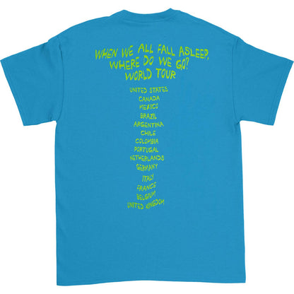 Billie Eilish World Tour T-shirt Back