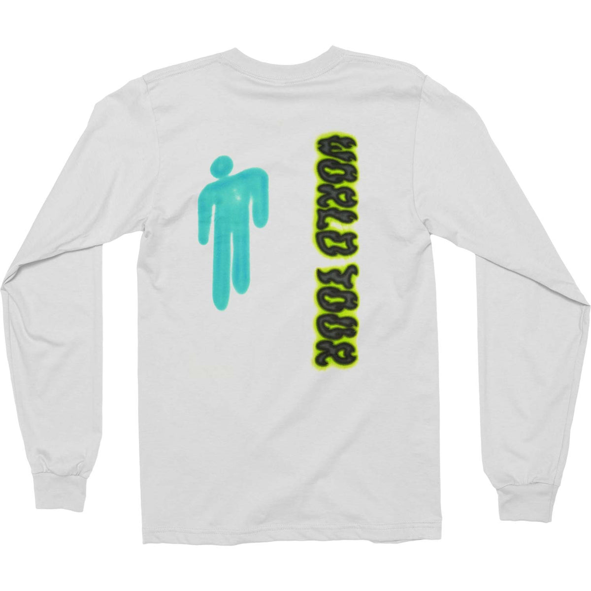 Billie Eilish Airbrush Tour LS Long Sleeve Back