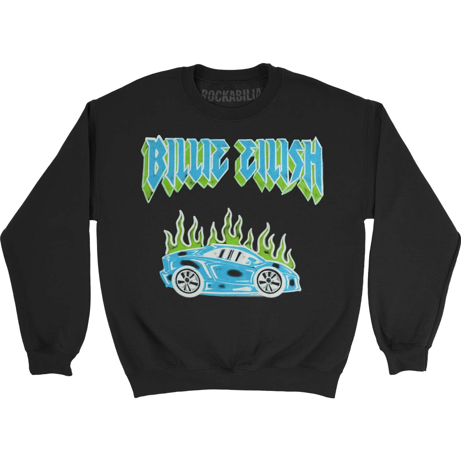 Billie Eilish World Tour Crew Fleece Sweatshirt Front