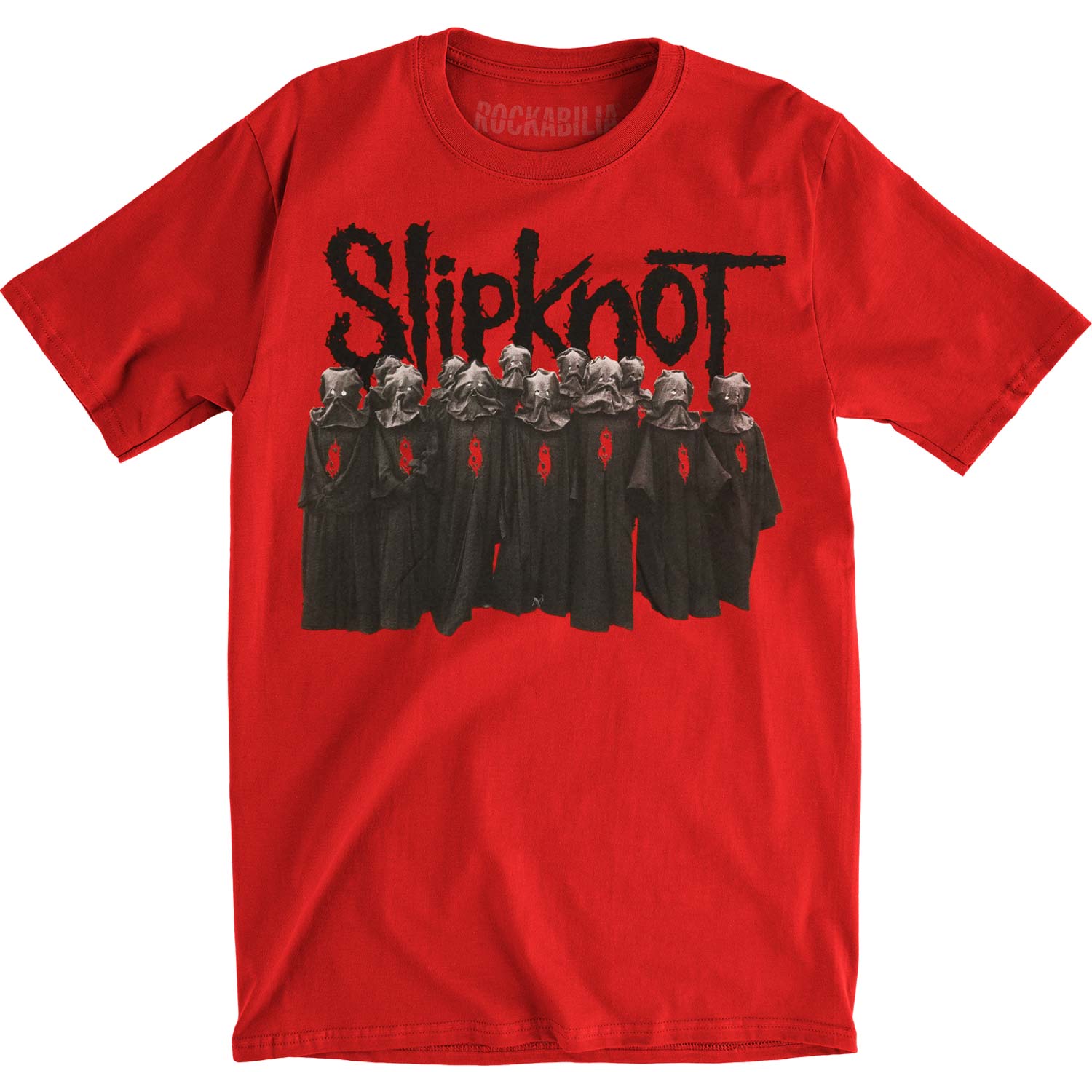 Slipknot Choir (Back Print) (Import) Slim Fit T-shirt Front