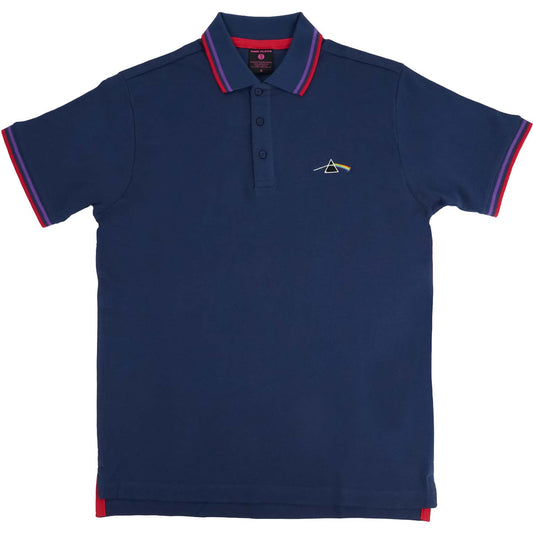 Pink Floyd Dark Side of the Moon Prism Polo Shirt Front