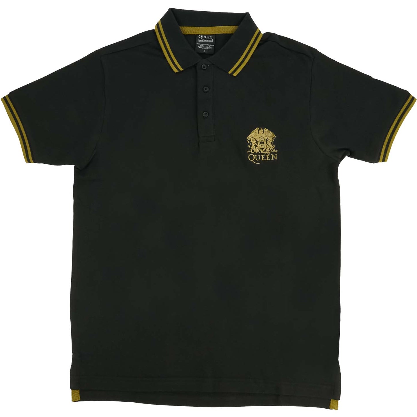 Queen Crest Logo (Import) Polo Shirt Front