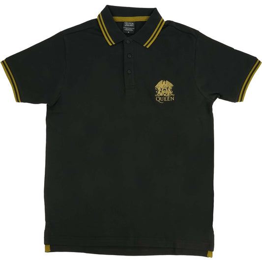 Queen Crest Logo (Import) Polo Shirt Front