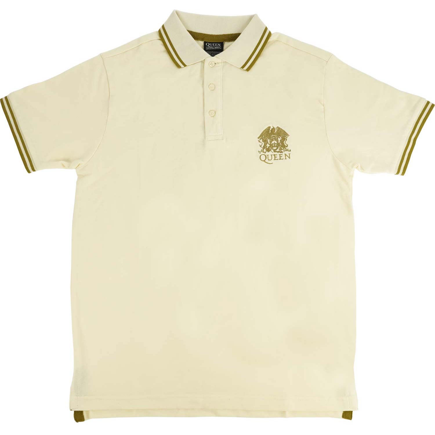 Queen Crest Logo (Import) Polo Shirt Front