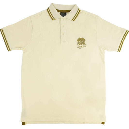 Queen Crest Logo (Import) Polo Shirt Front