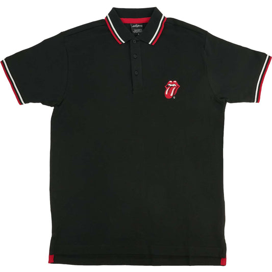 Rolling Stones Classic Tongue (Import) Polo Shirt Front