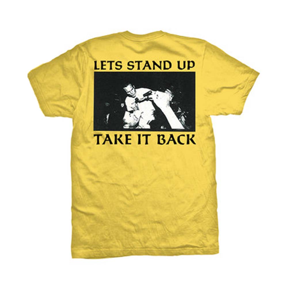 Insight Stand Up (Yellow) T-shirt Back