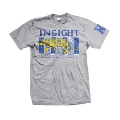 Insight End The Cruelty (Athletic Heather) T-shirt Front