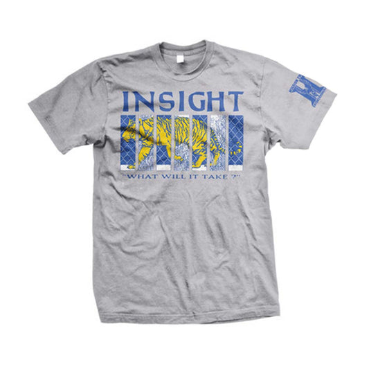 Insight End The Cruelty (Athletic Heather) T-shirt Front