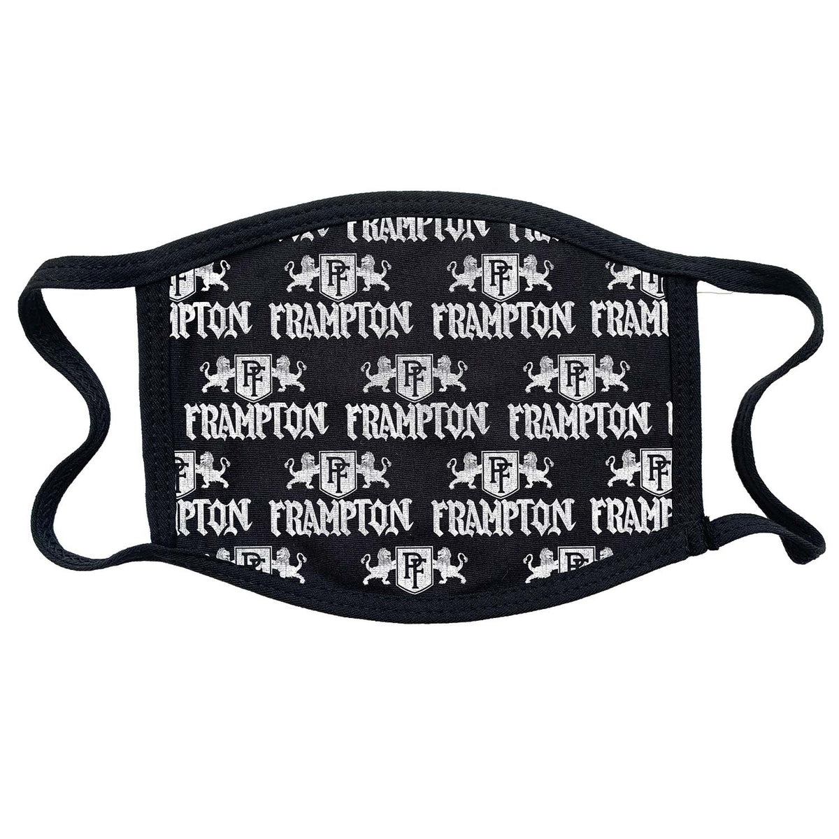 Peter Frampton Crest Logo (Rockabilia Exclusive) Face Mask Front