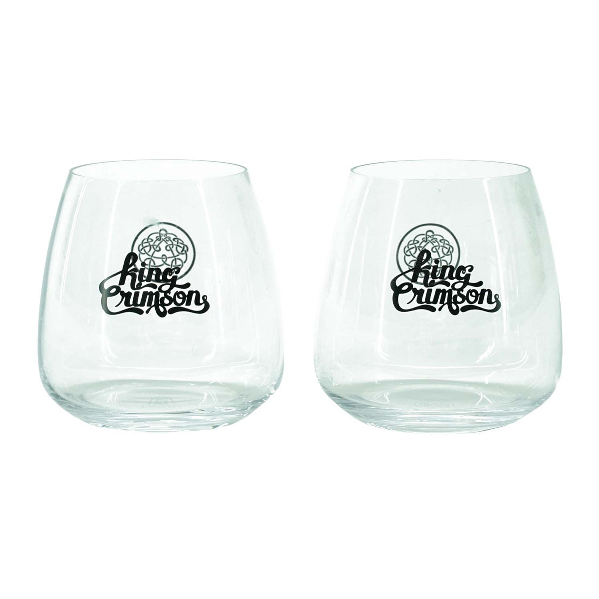 King Crimson KC 2019 US Tour - Whiskey Glasses Glassware Front