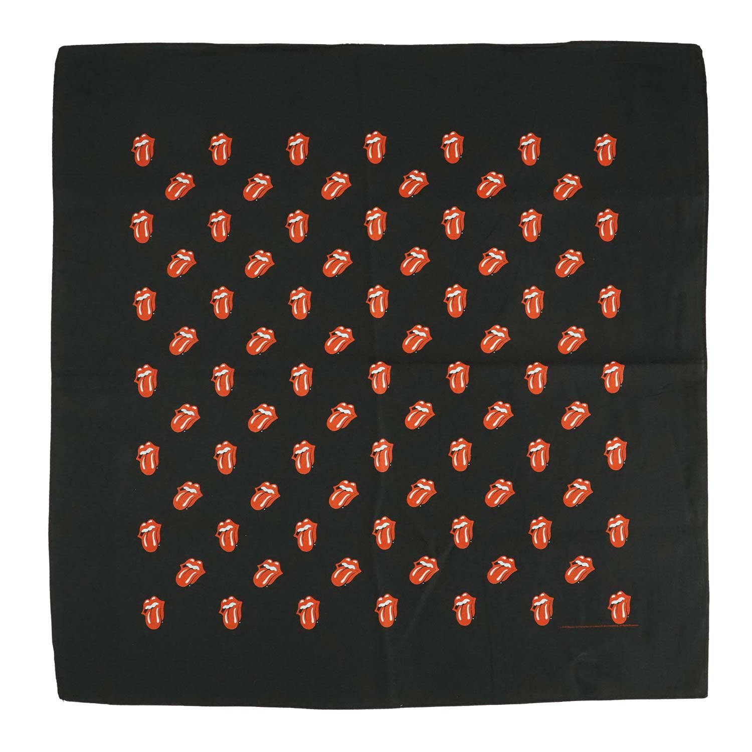 Rolling Stones Tongues Bandana Front