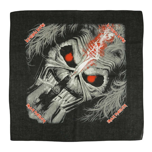 Iron Maiden Eddie Candle Finger Bandana Front