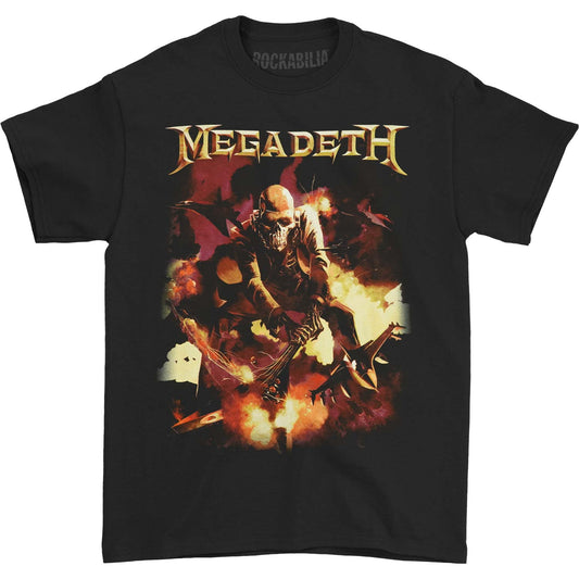 Megadeth Smash Guitar T-shirt Front