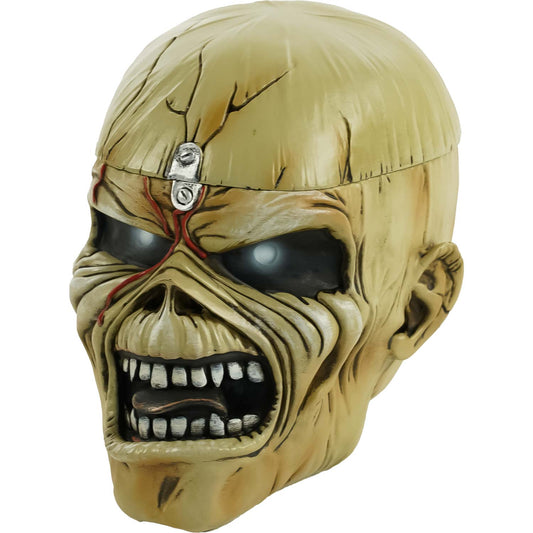 Iron Maiden Eddie The Trooper Head Trinket Box 18cm Box Set Front