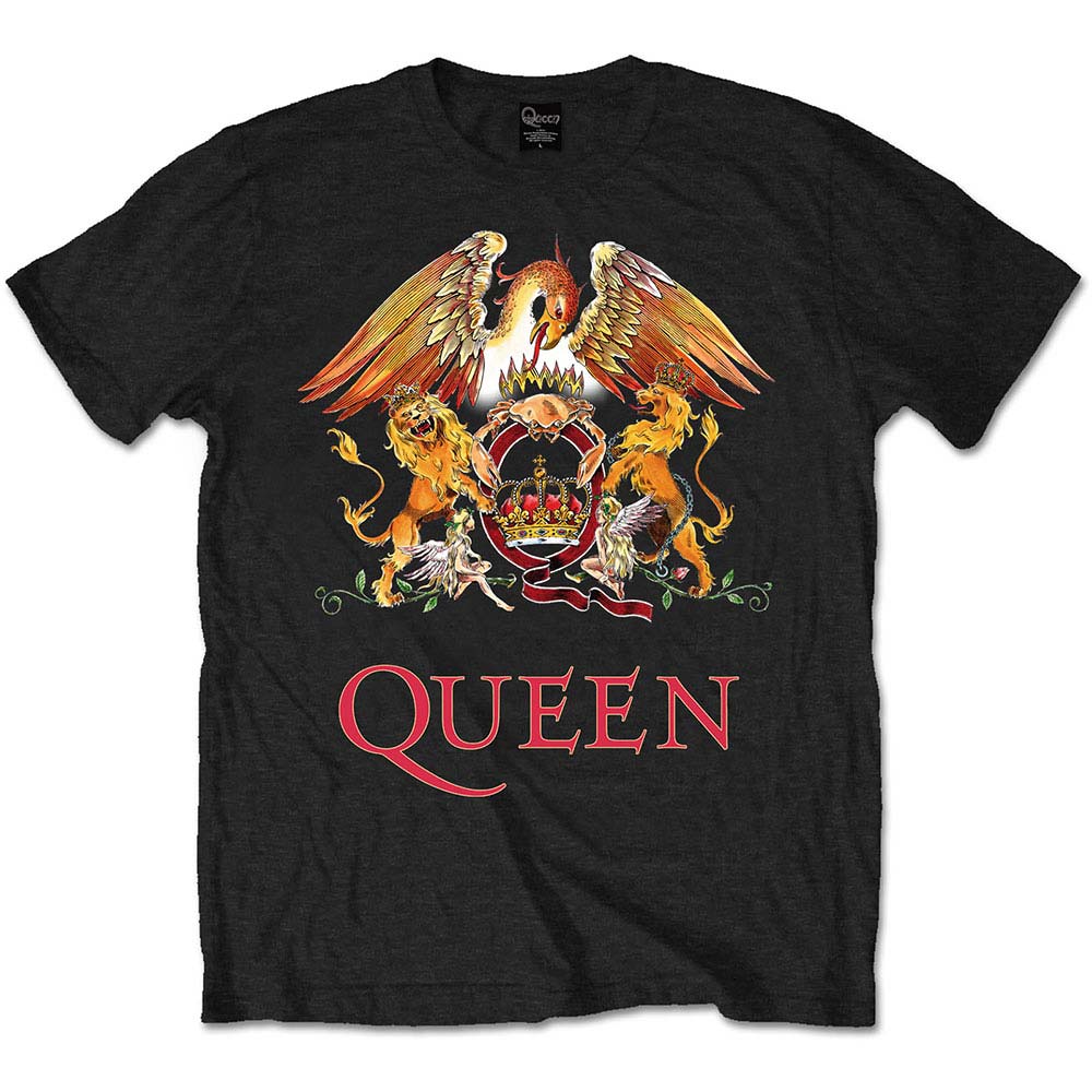 Queen Classic Crest Kid's Tee Childrens T-shirt Front