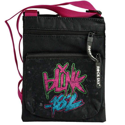Blink 182 Logo Body Bag Backpack Front