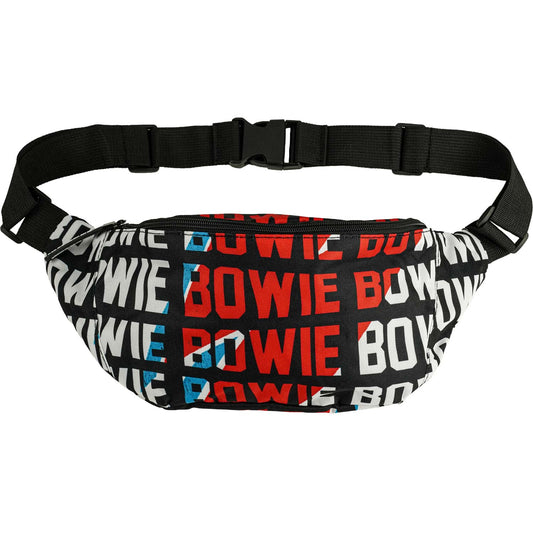 David Bowie Warped Fanny Pack Backpack Front