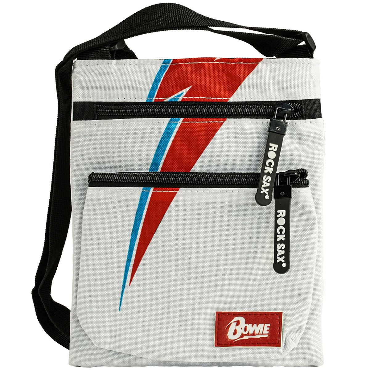 David Bowie Lightning Body Bag Backpack Front