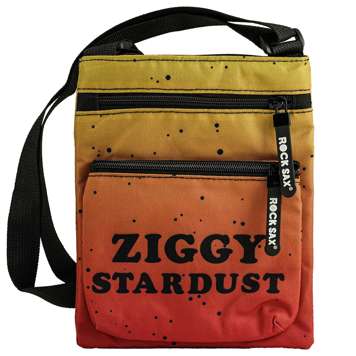 David Bowie Ziggy Stardust Body Bag Backpack Front