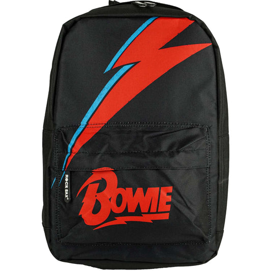 David Bowie Lightning Classic Backpack Front
