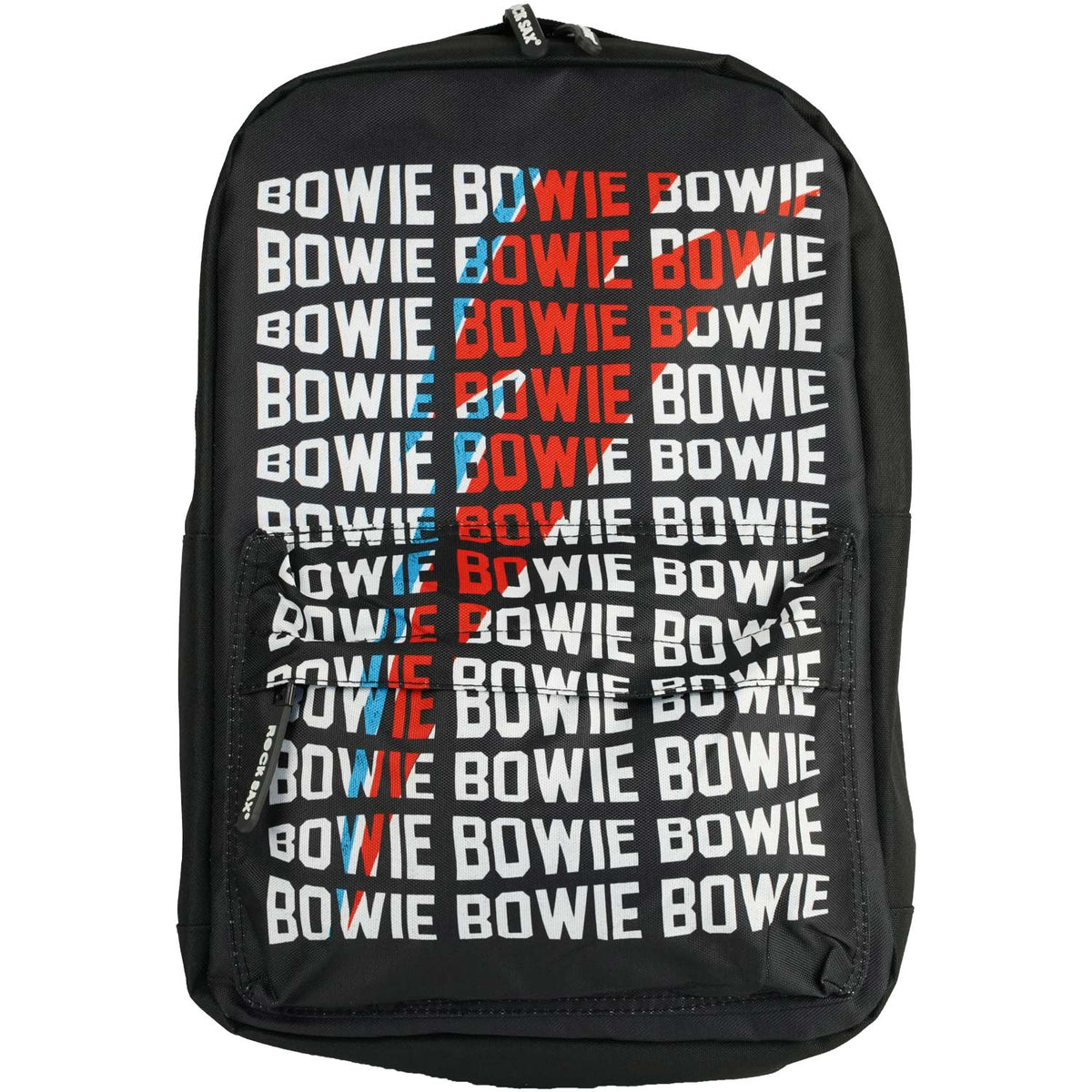 David Bowie Warped Classic Backpack Front