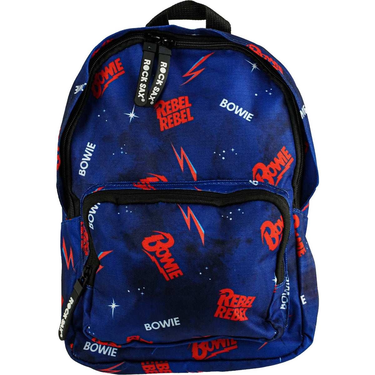 David Bowie Galaxy Kids Bag Backpack Front