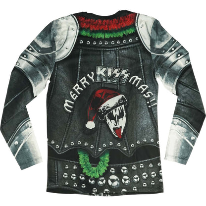 KISS The Demon Ugly Xmas Long Sleeve Back