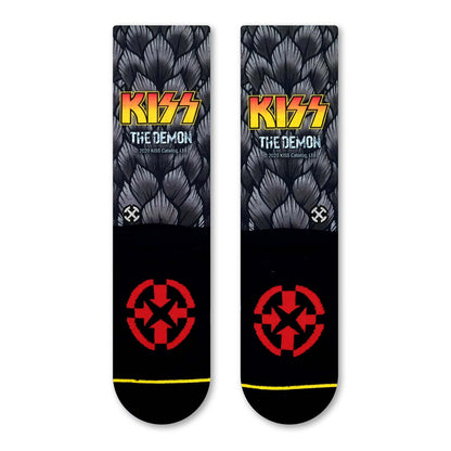 KISS The Demon Boot Socks Back