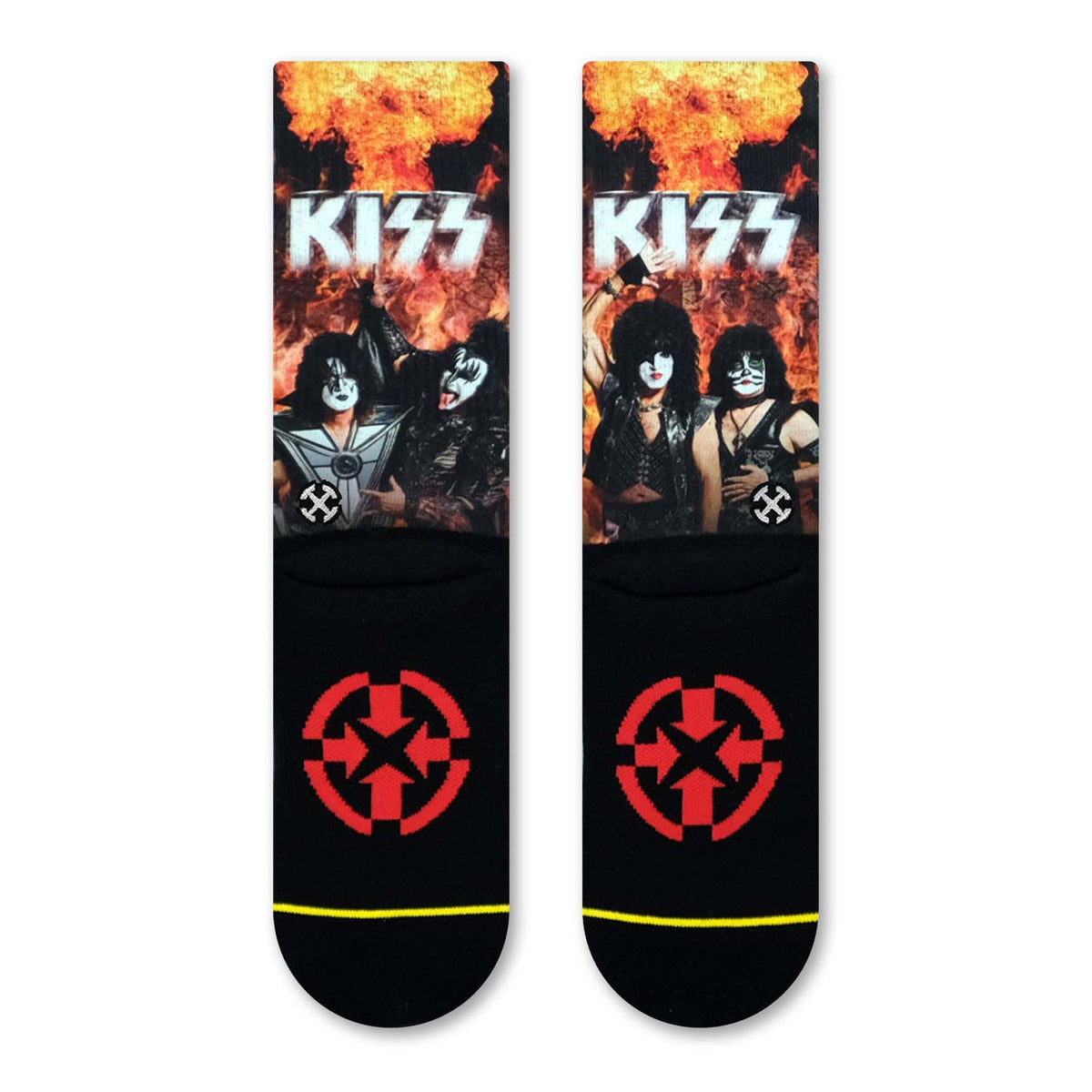 KISS End Of The Road Tour Socks Back