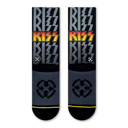 KISS Logo Socks Back