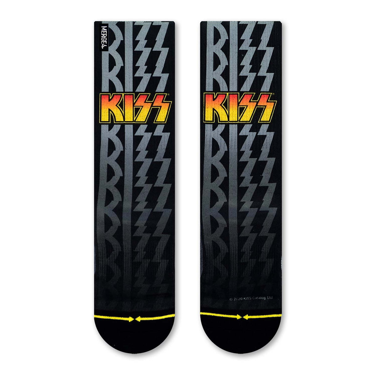 KISS Logo Socks Front