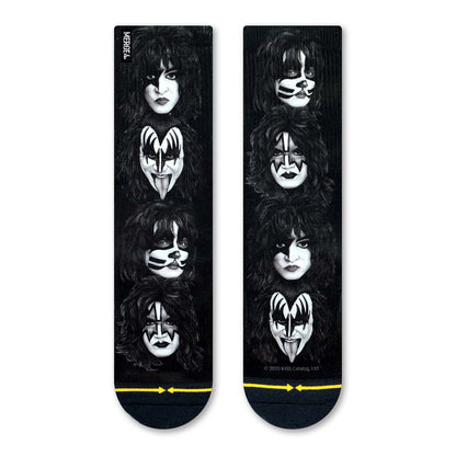 KISS Faces Socks Front