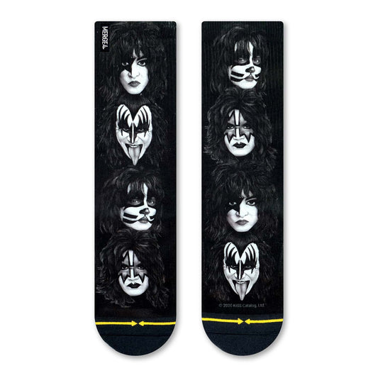 KISS Faces Socks Front