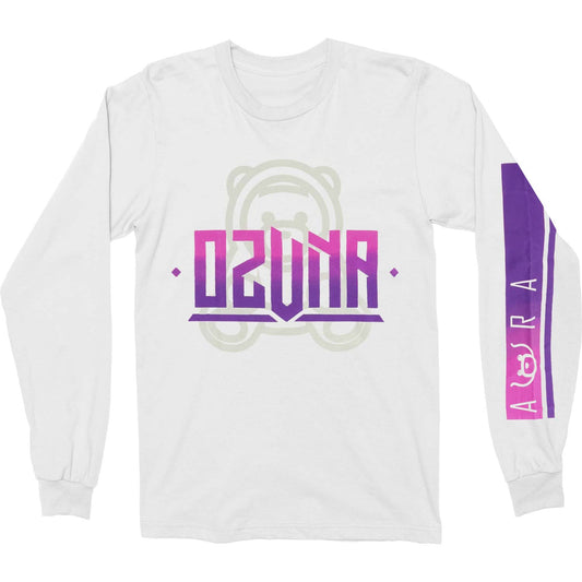 Ozuna Aura Purple Logo Long Sleeve Long Sleeve Front