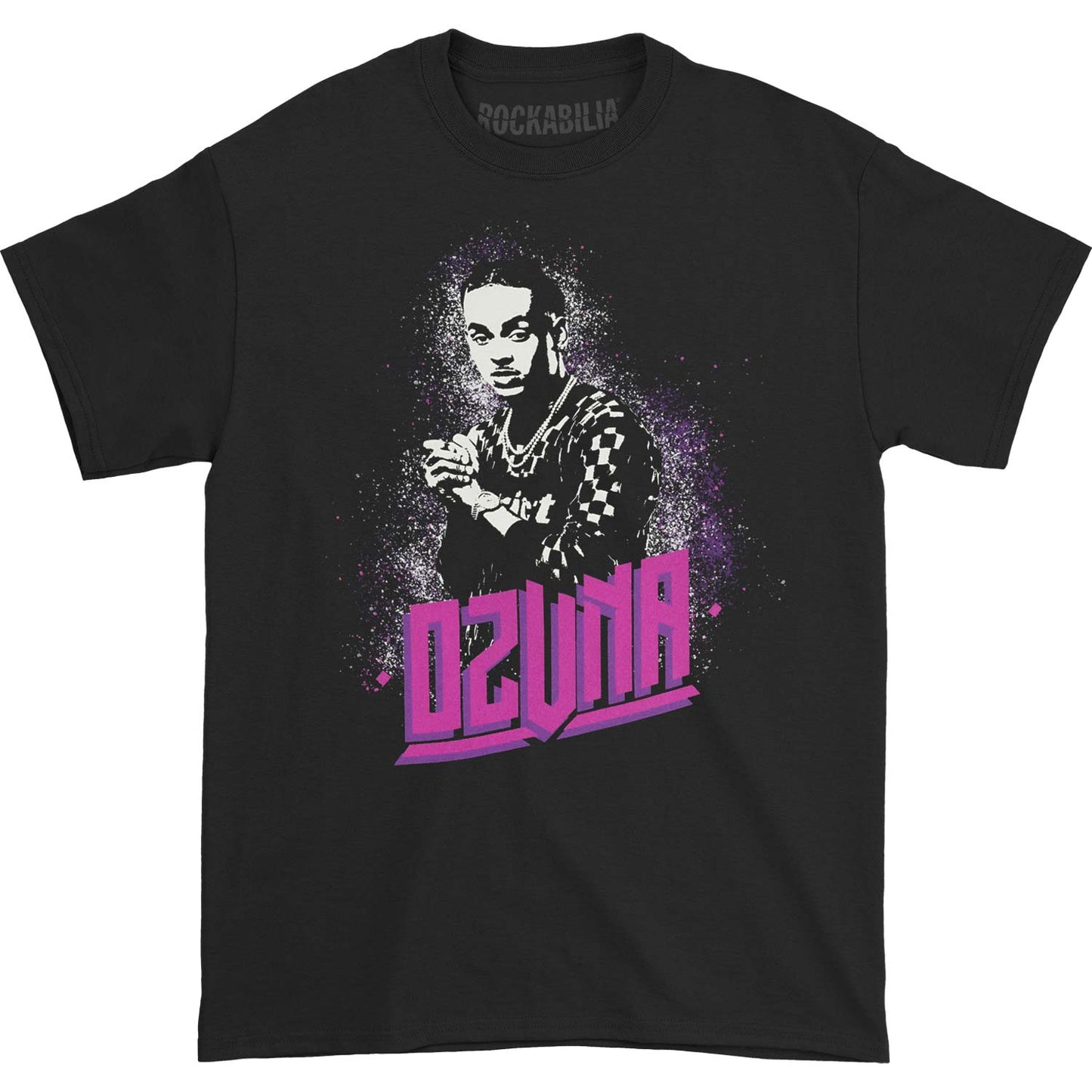 Ozuna Aura Tour Black Tee T-shirt Front