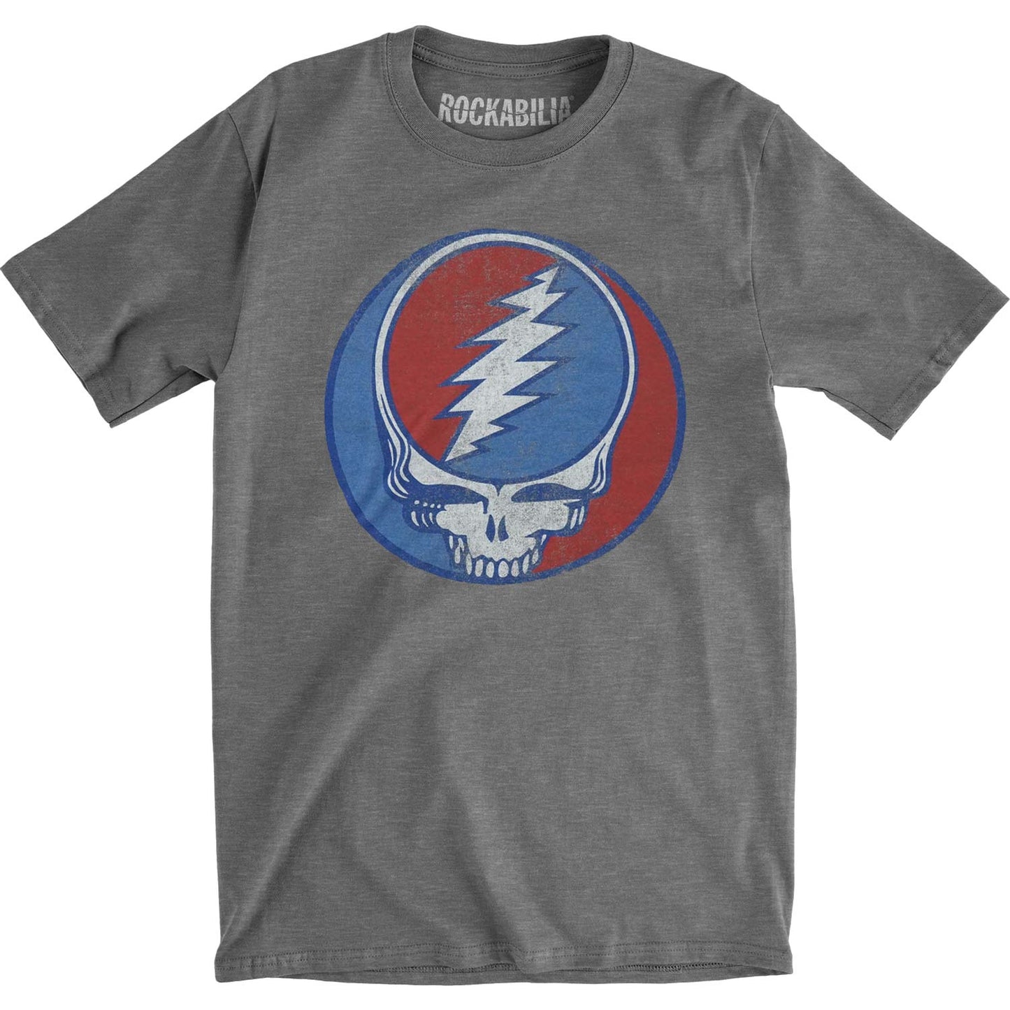 Grateful Dead Steal Your Face Vintage Crew Vintage T-shirt Front