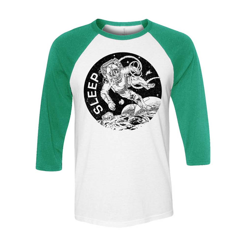 Sleep Astronaut RAGLAN Shirt Baseball Jersey Front